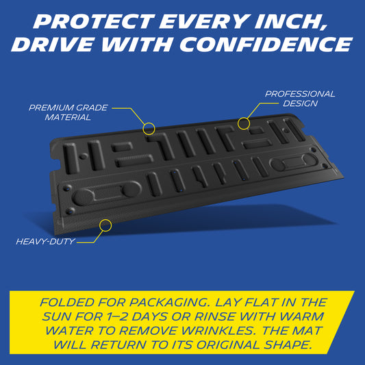 Michelin Truck Tailgate Protector for 2021-2025 2026 Ford F-150, All-Weather Tailgate Mat, Custom Fit, TPE, Pad