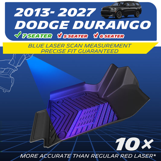 2016–2026 Dodge Durango 7-Seat Floor Mats | Michelin