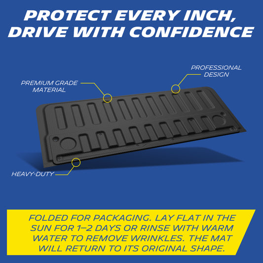 Michelin Truck Tailgate Protector for 2019-2026 Ram 1500 Power Tailgate-Release & Standard, All-Weather Tailgate Mat, Custom Fit, TPE
