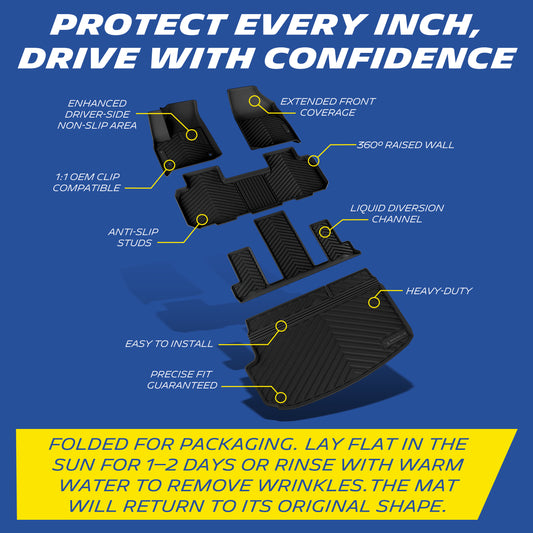 Floor Mats & Trunk / Cargo Mat Michelin Mat Set