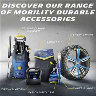 Michelin Floor Mats for Ford Edge 2015–2026, All-Weather 3PCS Custom Fit