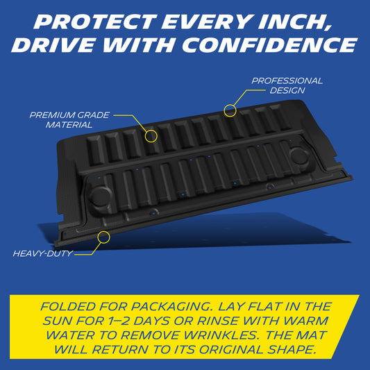 Michelin Truck Tailgate Protector for 2024 2025 2026 Ford Ranger, Custom Fit, TPE