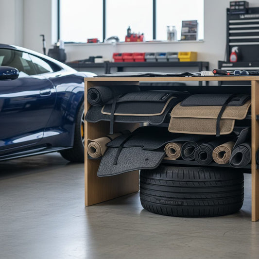 how to store car floor mats properly without Warping or Mold