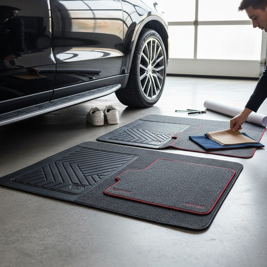 What Color Floor Mats Work Best With a Black Interior?