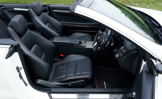 Luxury carpet car floor mats interior
