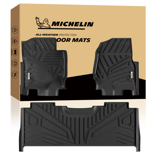 Michelin Ford Super Duty crew cab floor mats 2017-2026 full set with packaging