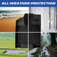 All‑weather Michelin TPE floor mat for sand, snow, mud and rainy road conditions
