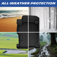 All-weather floor mat protection