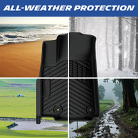 All-weather floor mat protection