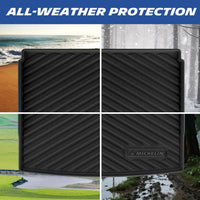 All-weather trunk mat protection