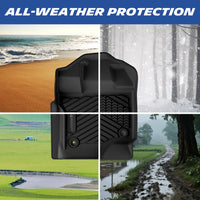 Michelin TPE floor mats deliver all-weather protection against sand, snow, mud and rain.