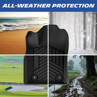 All-weather floor mat protection