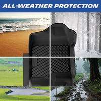 All-weather floor mat protection