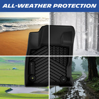 All-weather floor mats protection
