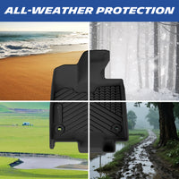 All-weather floor mat protection