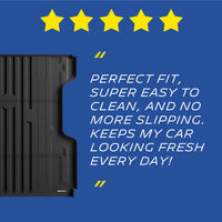 Michelin Truck Bed Mat for 2004-2026 Nissan Titan - 5.5 FT Short Bed, All-Weather Truck Bed Liner, Custom Fit, TPE, Bedliner