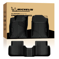 Michelin all-weather TPE custom car floor mats full set
