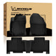 Michelin all-weather TPE floor mats, advanced protection for vehicles, durable and slip-resistant, custom-fit car mats.