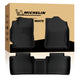 Michelin full set front & second row TPE all-weather car floor mats with retail box
