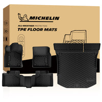 Michelin all-weather TPE floor mats packaging.