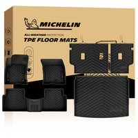 Michelin all-weather TPE floor mats packaging.