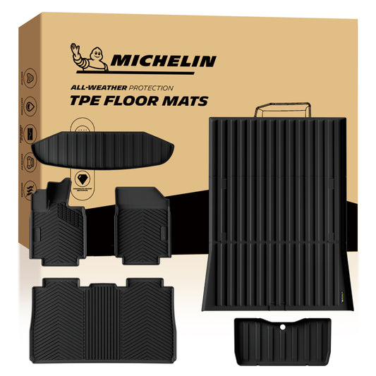 Michelin all-weather TPE floor mats and cargo liner set
