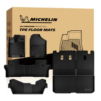 Michelin full‑set TPE floor mats with retail gift box
