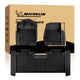 Michelin all-weather TPE front and rear floor mats set with branded packaging box.