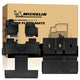 Michelin all-weather TPE floor mats, advanced protection for vehicles, durable and slip-resistant, custom-fit car mats.