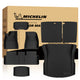Michelin all-weather TPE floor mats, advanced protection for vehicles, durable and slip-resistant, custom-fit car mats.