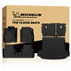 Full set Michelin custom floor liners: front, rear and cargo mats complete kit