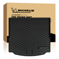 Michelin all-weather TPE trunk mat, advanced protection for cargo area, durable and slip-resistant, custom-fit vehicle trunk mat.