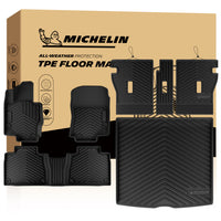 Michelin all‑weather TPE car floor mats and cargo liner full set with retail box
