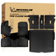 Michelin all‑weather TPE car floor mats and cargo liner full set with retail box