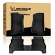 Michelin all-weather TPE floor mats, advanced protection for vehicles, durable and slip-resistant, custom-fit car mats.