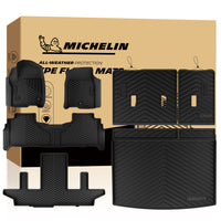 Michelin full set TPE all‑weather car floor mats and cargo liners with original package