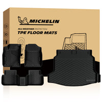 Michelin full set TPE all-weather car floor mats & cargo liner