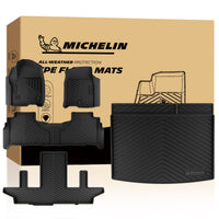 Michelin full set all-weather TPE liners: front mats, 2nd row mat, 3rd row mat, split cargo mat with original packaging box