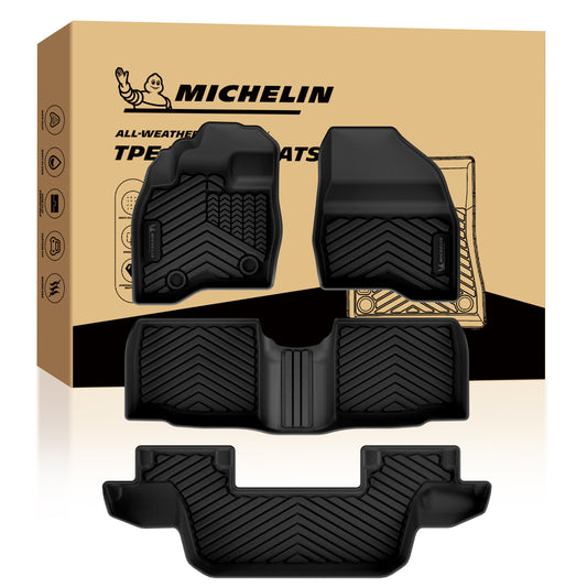 4-piece Michelin TPE floor & cargo mat set