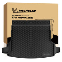 Michelin all-weather TPE trunk mat with branded packaging box