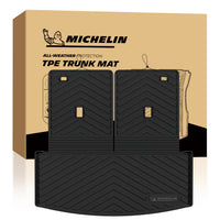 Michelin all-weather TPE trunk mat and backrest mats set with original packaging box.