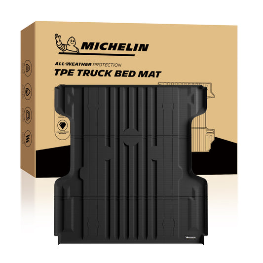 Michelin Truck Bed Mat for 2004-2026 Nissan Titan - 5.5 FT Short Bed, All-Weather Truck Bed Liner, Custom Fit, TPE, Bedliner