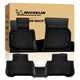 Complete 3-piece Michelin TPE floor mat set for BMW X3/X4 with retail box