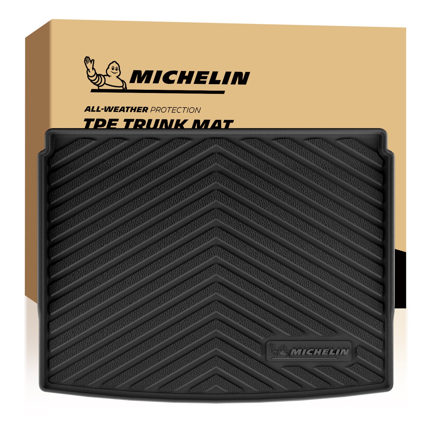 Michelin all-weather TPE trunk mat.