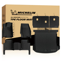 Michelin all-weather TPE floor mats packaging.