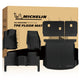Michelin all-weather TPE floor mats packaging.