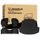 Complete Michelin floor mat set: front, rear and trunk cargo liners with branded packaging
