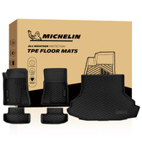 Full set Mustang custom floor mats with Michelin original packaging