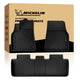 Michelin all-weather TPE floor mats, advanced protection for vehicles, durable and slip-resistant, custom-fit car mats.