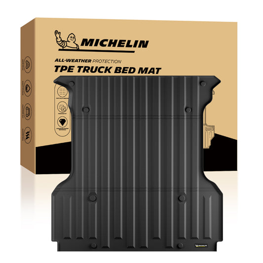 Michelin Truck Bed Mat for 2004-2014 Ford F-150/Lincoln Mark LT 2006-2008 - 5.5 FT Short Bed, All-Weather Truck Bed Liner, Custom Fit,TPE